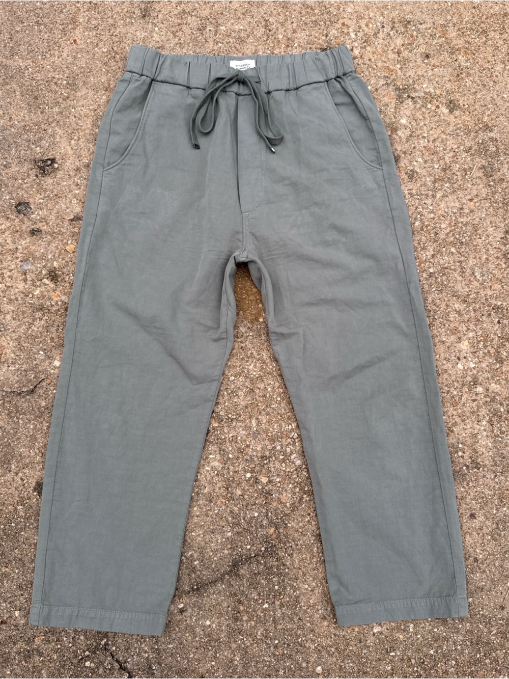 Citizens of Humanity sage green Aurora pull-on pants
